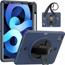Fiberliz Newface Apple iPad Pro 11 (2020) Kılıf Strap-C Otterbox Tablet Kapak - Lacivert