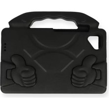 Fiberliz Newface Apple iPad 5 Air 9.7 Kılıf Like Stantlı Tablet Silikon - Siyah