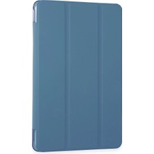 Fiberliz Newface Samsung Galaxy Tab A9 Kılıf Tablet Smart Kılıf - Mavi