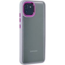 Fiberliz Newface Samsung Galaxy A03 Kılıf Dora Kapak - Lila