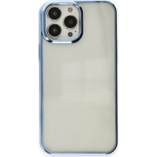 Fiberliz Newface Apple iPhone 14 Pro Kılıf Element Silikon - Sky Blue