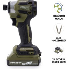 Açık Yeşil Akülü Torklu Somun Sıkma Makinesi, Kolay ve Hızlı Işlem