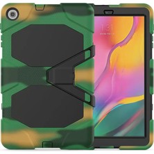 Fiberliz Newface Samsung Galaxy T510 Tab A 10.1 Kılıf Griffin Tablet Kapak - Kamuflaj