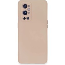 Fiberliz Newface One Plus 9 Pro Kılıf Nano Içi Kadife Silikon - Pudra