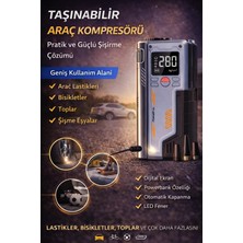 Munico Tır Kamyon  Seyahat Dostu LED Işıklı Jump Starter Powerbank Akü Takviye Ünitesi Şöförlere Özel