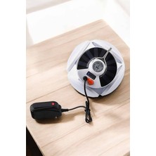 Akinco Katlanabilir Taşınabilir Kamp Lambası Işıldak Beyaz Işık Güneş Enerjili Solar Aydınlatma