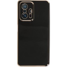 Fiberliz Newface Xiaomi Mi 11T Pro Kılıf Volet Silikon - Siyah
