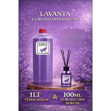 Freyr Lavanta Bambu Çubuklu Oda Kokusu 100 ml + 1 Lt Yedek Dolum Likiti