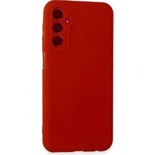 Fiberliz Newface Samsung Galaxy M34 5g Kılıf First Silikon - Kırmızı