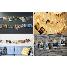 Akinco 10 Lu LED Işıklı Fotoğraf Mandalları Rgp