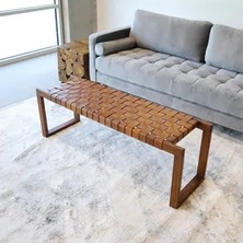 Vivense Napolyon Ahşap Bench, Kahve
