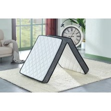 Vivense Ultra Deluxe Katlanır Yatak, Gri, 90X200