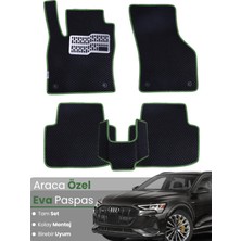 E-BİZ Audi E-Tron (2018-2024) Uyumlu Eva Paspas Tam Set–araca Özel,su Geçirmez,kolay Montaj