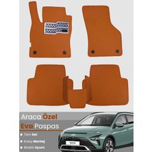 E-BİZ Hyundai Bayon (2021-2025) Uyumlu Eva Paspas Tam Set – Araca Özel Tasarım, Su Geçirmez,kolay Montaj