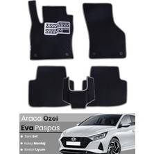 E-BİZ Hyundai I20 (2020-2025) Uyumlu Eva Paspas Tam Set – Araca Özel Tasarım, Su Geçirmez,kolay Montaj