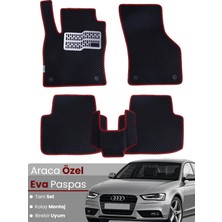E-BİZ Audi A4 Sedan (2008-2015) Uyumlu Eva Paspas Tam Set–araca Özel,su Geçirmez,kolay Montaj