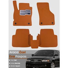 E-BİZ Audi A4 Sedan (1994-2001) Uyumlu Eva Paspas Tam Set–araca Özel,su Geçirmez,kolay Montaj