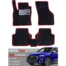 E-BİZ Audi Q5 (2017-2025) Uyumlu Eva Paspas Tam Set–araca Özel,su Geçirmez,hızlı ve Kolay Montaj