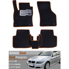 E-BİZ Bmw 3 Serisi E90 Sedan (2005-2013) Uyumlu Eva Paspas Tam Set–araca Özel,su Geçirmez