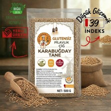 Diyet Glutensiz Glutensiz Pilavlık Çiğ Karabuğday Tane 500 G