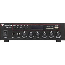 Binbir Göz Bilgisayar Westa WM-750U 80W Mıxer Amfı