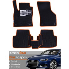 E-BİZ Audi A4 Sedan (2016-2024) Uyumlu Eva Paspas Tam Set–araca Özel,su Geçirmez,kolay Montaj