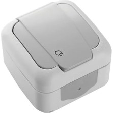 Esranın Dünyası Kullanışlı Nemliyer Topraklı Priz - Gri