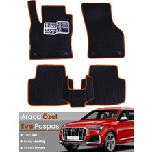 E-BİZ Audi Q7 (2005-2015) Uyumlu Eva Paspas Tam Set–araca Özel,su Geçirmez,hızlı ve Kolay Montaj
