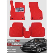 E-BİZ Bmw 3 Serisi G20 Sedan (2018-2024) Uyumlu Eva Paspas Tam Set–araca Özel,su Geçirmez
