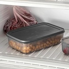 Esranın Dünyası Silikon Yumuşak Kapalı Dondurucu Saklama Kabı 1500ML - No Frost Teknolojisi