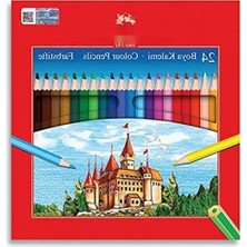 Esranın Dünyası 24 Renkli Yüksek Kaliteli Boya Kalemi Seti