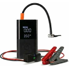 Hegi 8000 mAh Kablosuz Akü Takviyeli Powerbank Destekli Hava Kompresörü