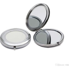 Skygo Ramia Premium | Promosyon Cep Aynası (Gümüş Renk) | TG-HB-2026