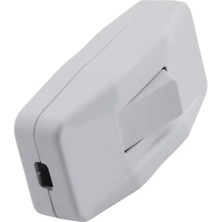 Esranın Dünyası Tekli Elektrik Anahtarı, Beyaz Plastik