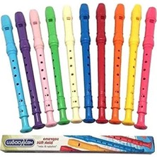 Esranın Dünyası Asorti Renkli Flüt - Öğrenciler Için Müzik Eğitimi Destekleyici