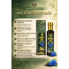 ASL Soğuk Pres Çörekotu Yağı 250 ml – Sorteksli, Saf ve Katkısız (Black Cumin Oil)