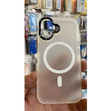 Cepx Iphone  16 Kamera Korumalı  Mat Magsafe Wireless Şarj Destekli Renkli 45668