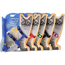 Esranın Dünyası 120 cm Uzunluğunda Kedi Göğüs Tasması ve Uzatma Seti