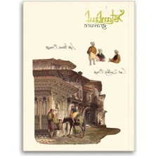 Esranın Dünyası Istanbul Gravür Mini Journal - Çizgili Külliye