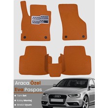 E-BİZ Audi A4 Sedan (2008-2015) Uyumlu Eva Paspas Tam Set–araca Özel,su Geçirmez,kolay Montaj