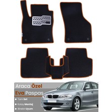 E-BİZ Bmw 1 Serisi E87 (2004-2011) Uyumlu Eva Paspas Tam Set–araca Özel,su Geçirmez,kolay Montaj
