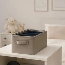 Esranın Dünyası Katlanabilir Raf Düzenleyici, 45X25X20 Cm, Gri