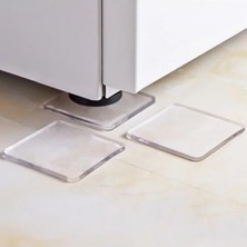 Esranın Dünyası 4 Adet Şeffaf Silikon Kaydırmaz Pedler - Mobilya ve Zemin Koruma