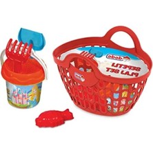 Esranın Dünyası Renkli Sepetli Plaj Seti - 6 Parça