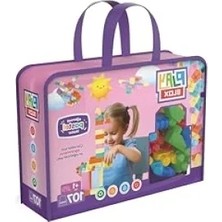 Esranın Dünyası Pastel Renkli Büyük Yapı Blokları Seti, 107 Parça