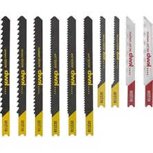 Esranın Dünyası 10 Parça Dekupaj Testere Seti, Plastik Kutulu