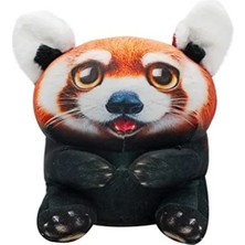 Esranın Dünyası Kırmızı Panda Figürlü Büyük Peluş Oyuncak