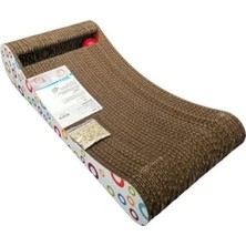 Esranın Dünyası Karton Kedi Tırmalama Tahtası - 21X44X10 cm