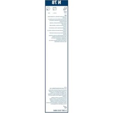 Esranın Dünyası 700 mm Uzunluğunda Tekli Silecek
