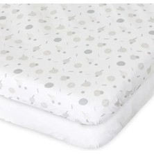 Esranın Dünyası Yumuşak Pamuklu Iki Parça Çarşaf Seti - N2M Confetti